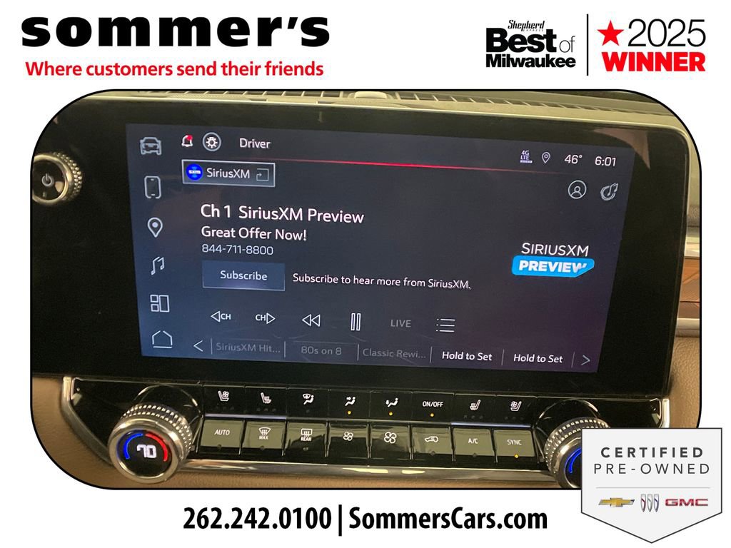 Certified 2024 GMC Canyon Denali w/ LPO, Denali Black Edition image 16