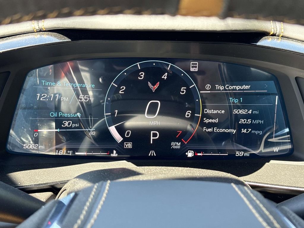 Used 2023 Chevrolet Corvette Stingray Premium Conv w/ Z51 Performance Package RWD image 8