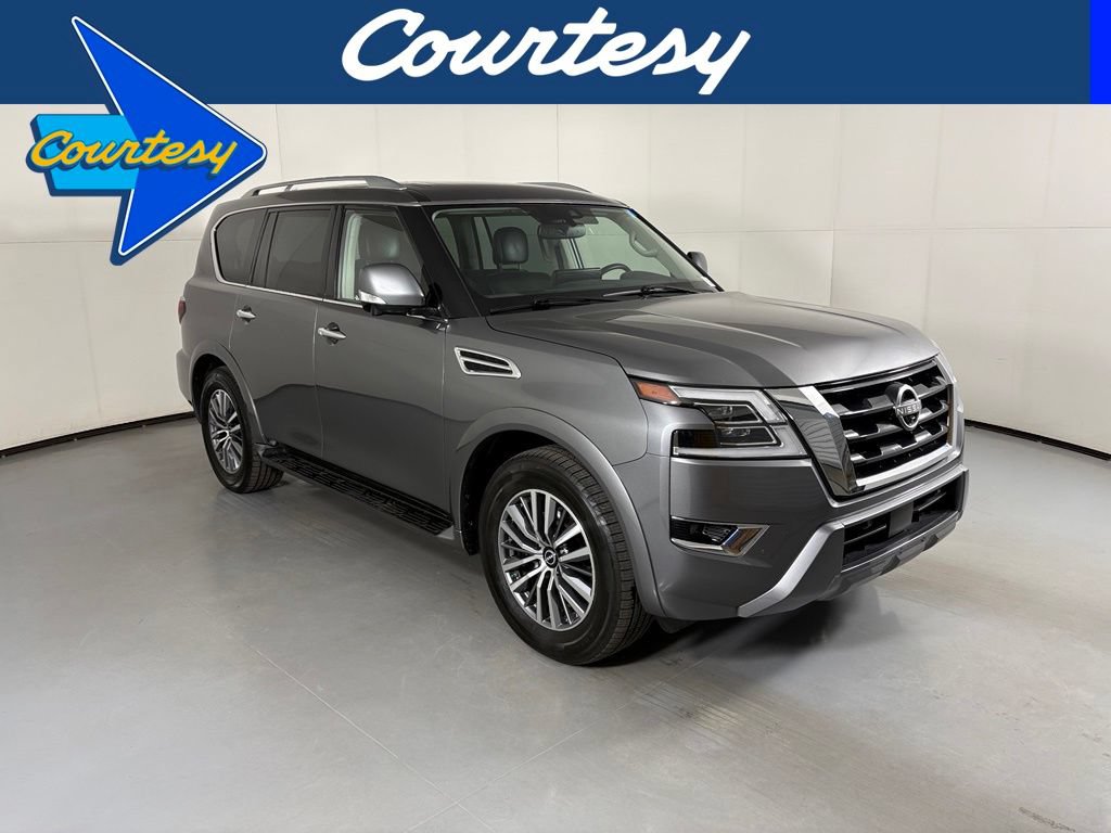 Used 2024 Nissan Armada SL w/ Captain's Chairs Package