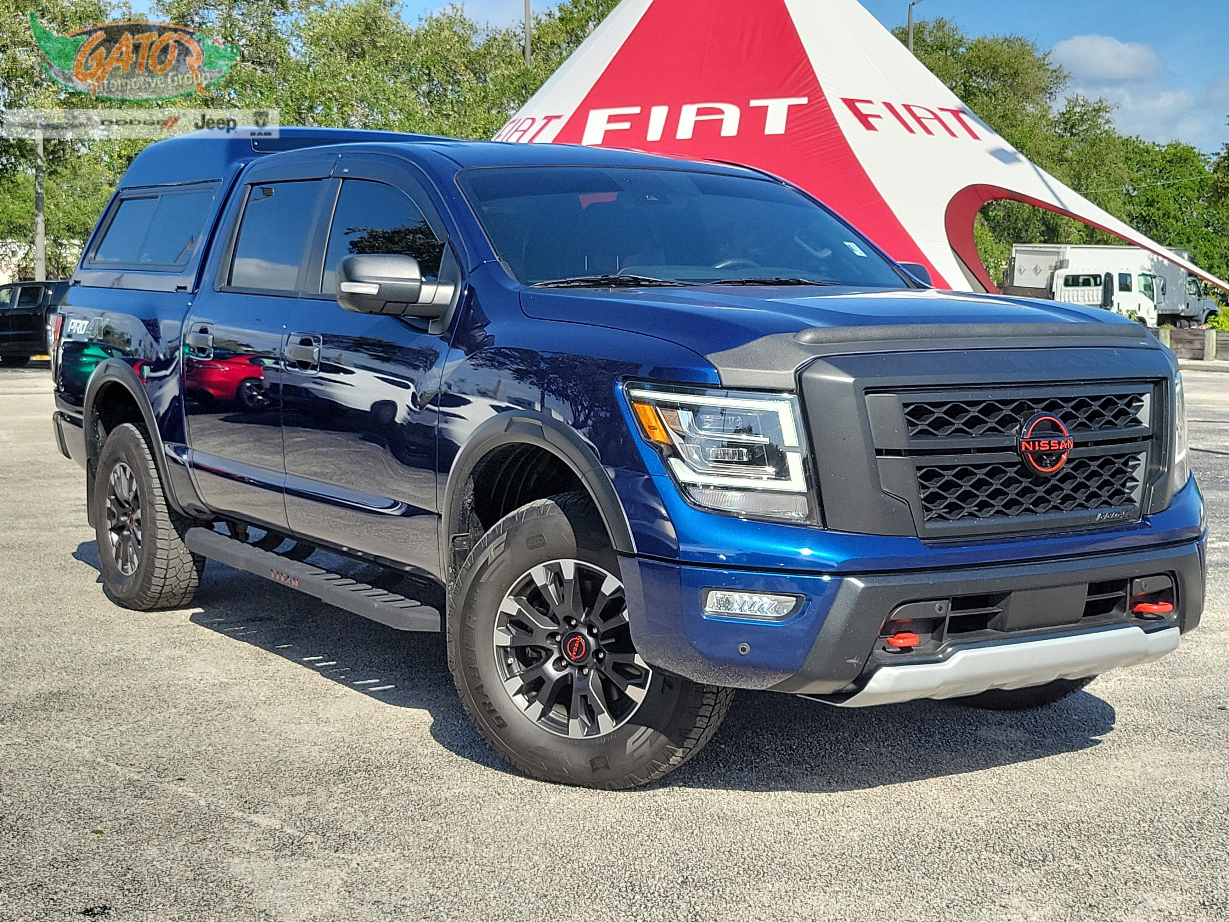 Used 2023 Nissan Titan PRO-4X w/ Pro-4x Convenience Package AWD/4WD image 1