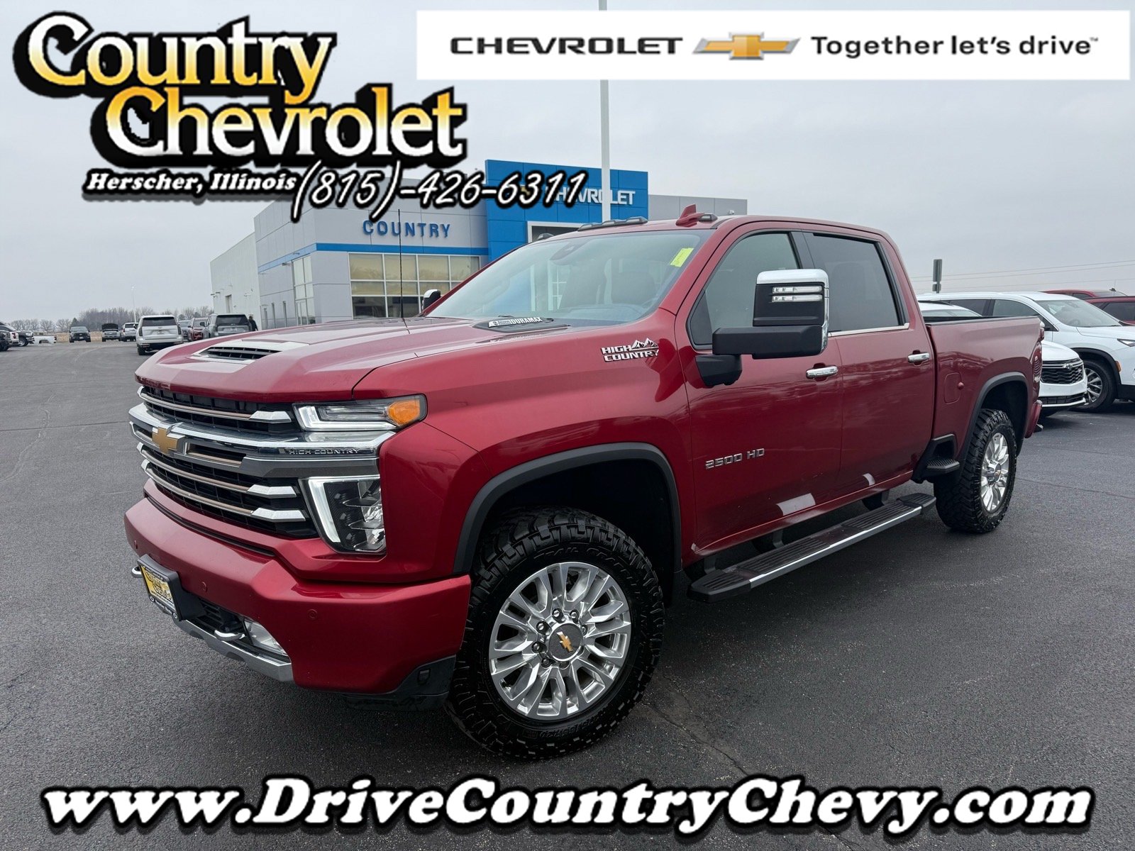 Used 2021 Chevrolet Silverado 2500 High Country w/ Z71 Off-Road Package AWD/4WD image 1