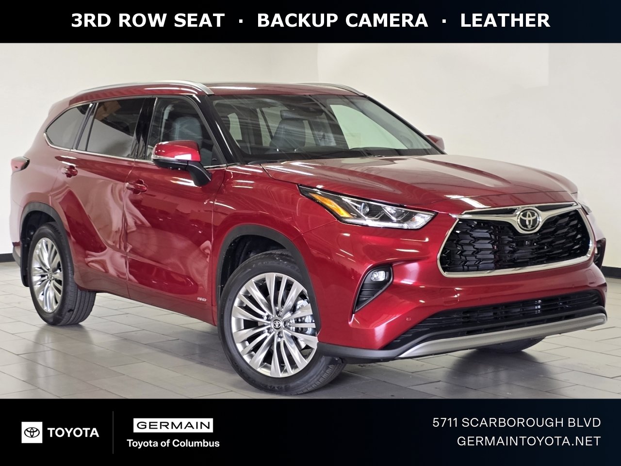 New 2026 Toyota Highlander Platinum AWD/4WD image 1