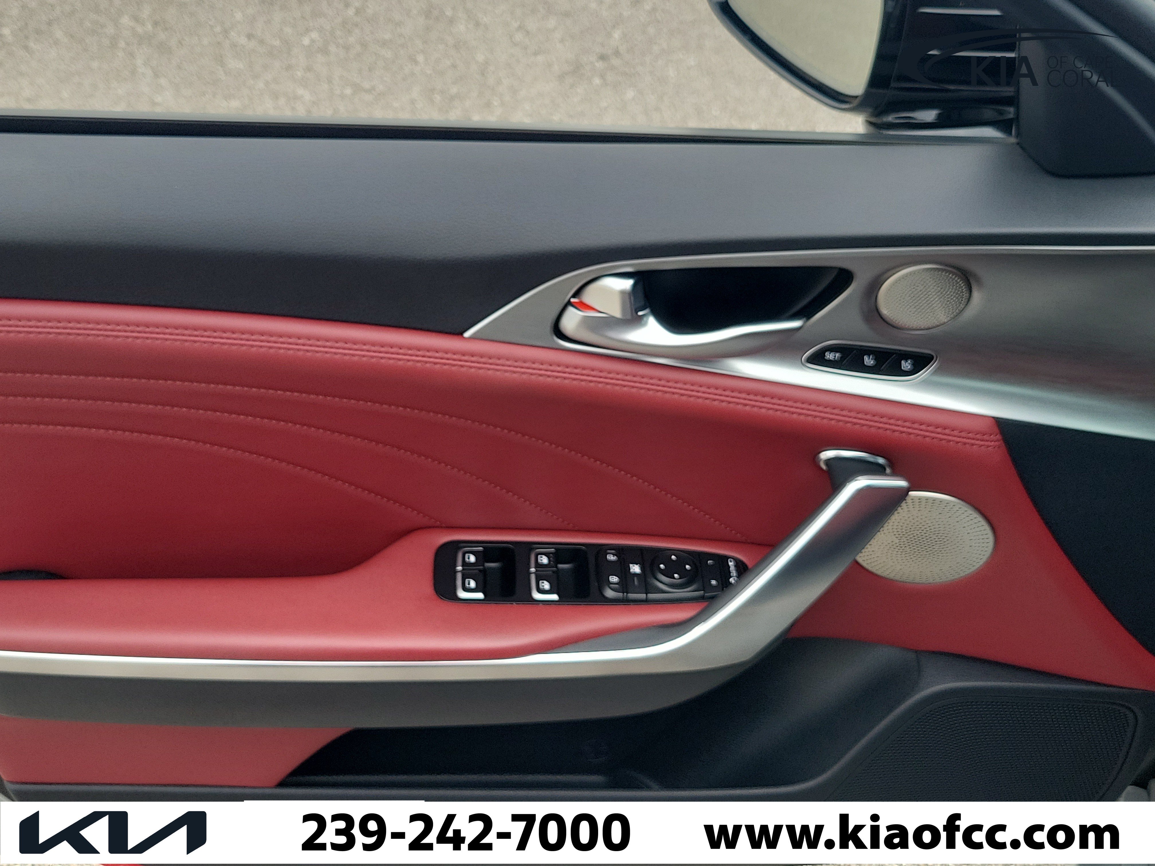 Used 2023 Kia Stinger GT2 w/ Red Interior Color Package AWD/4WD image 24