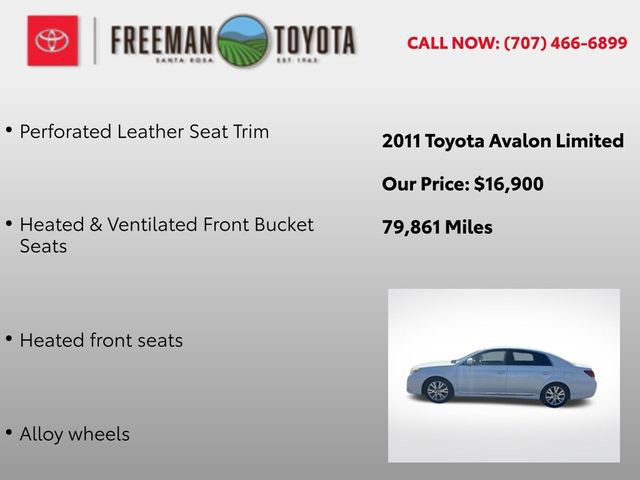 Used 2011 Toyota Avalon FWD image 11