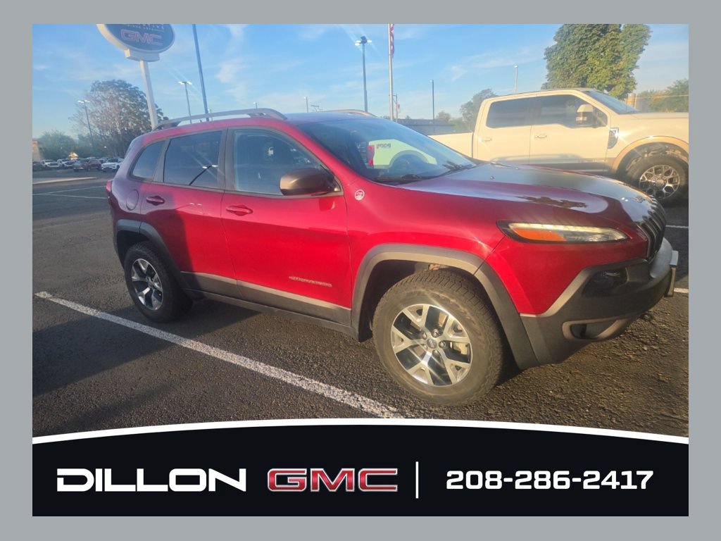 Used 2016 Jeep Cherokee Trailhawk w/ Leather Interior Group AWD/4WD 360° Tour