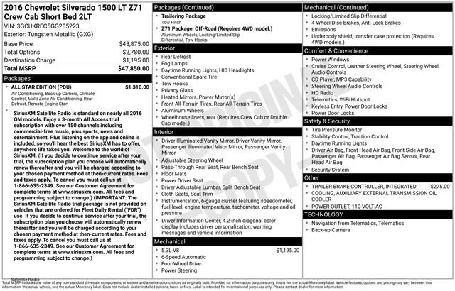 Used 2016 Chevrolet Silverado 1500 LT w/ All Star Edition image 32