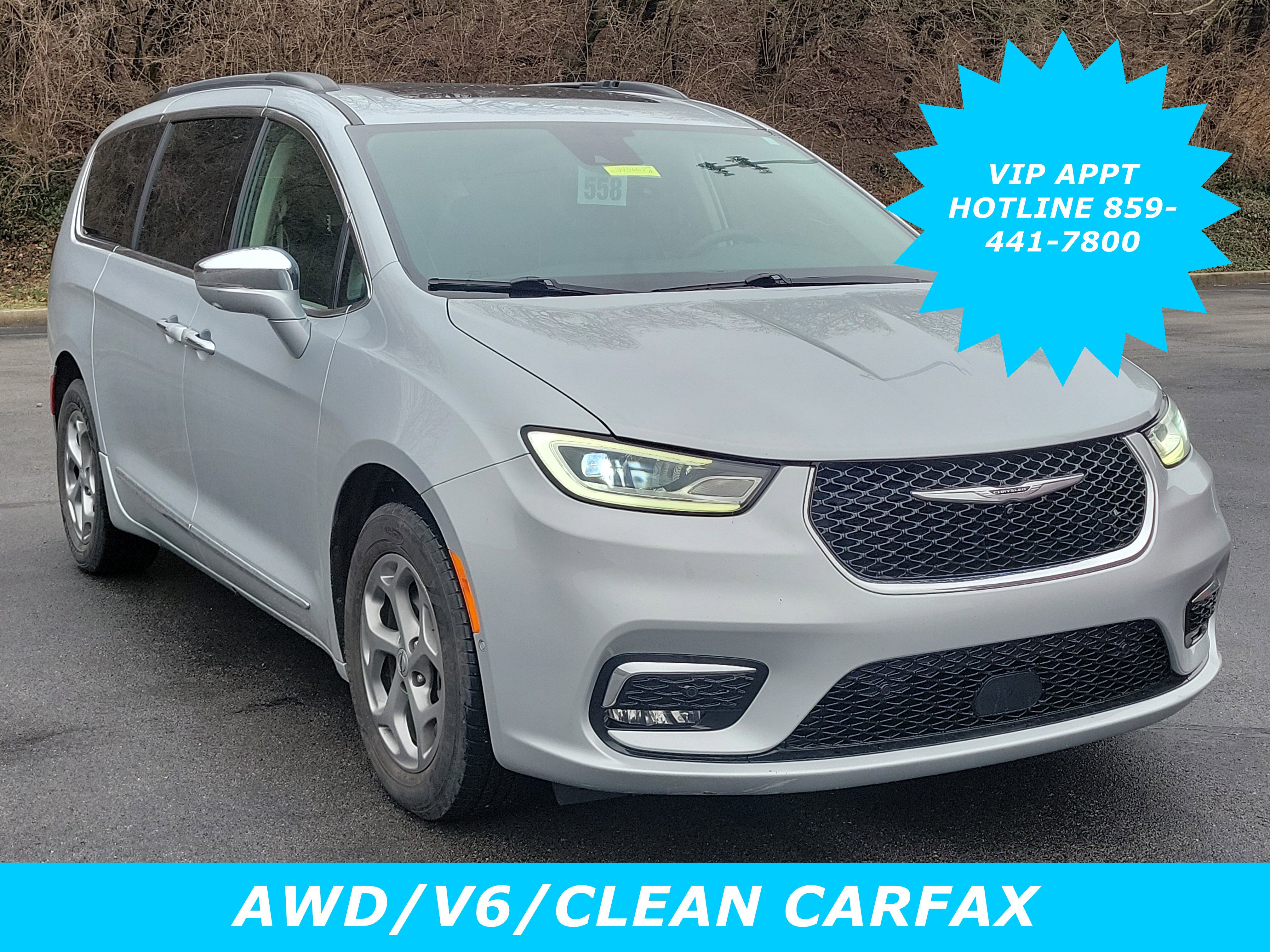 Used 2022 Chrysler Pacifica Limited w/ Uconnect Theater Family Group