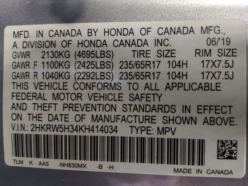 Used 2019 Honda CR-V LX image 33