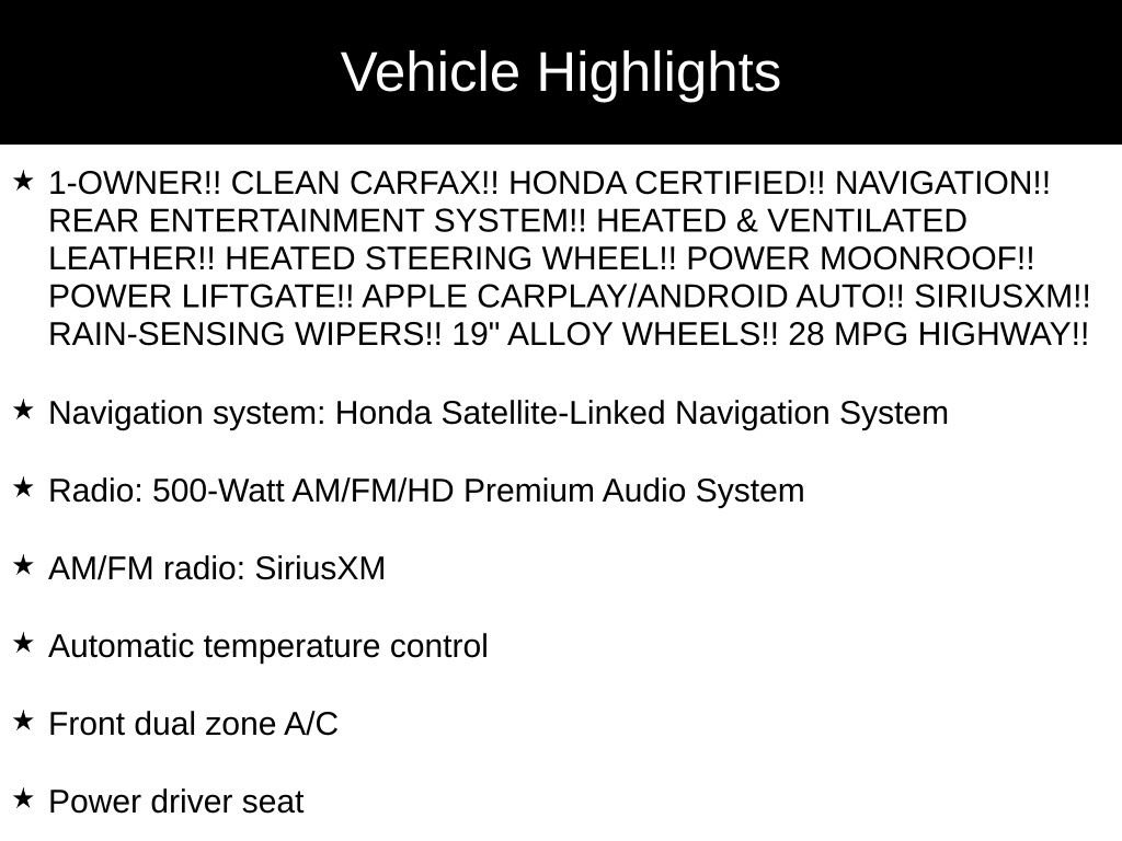 Certified 2024 Honda Odyssey Elite image 37