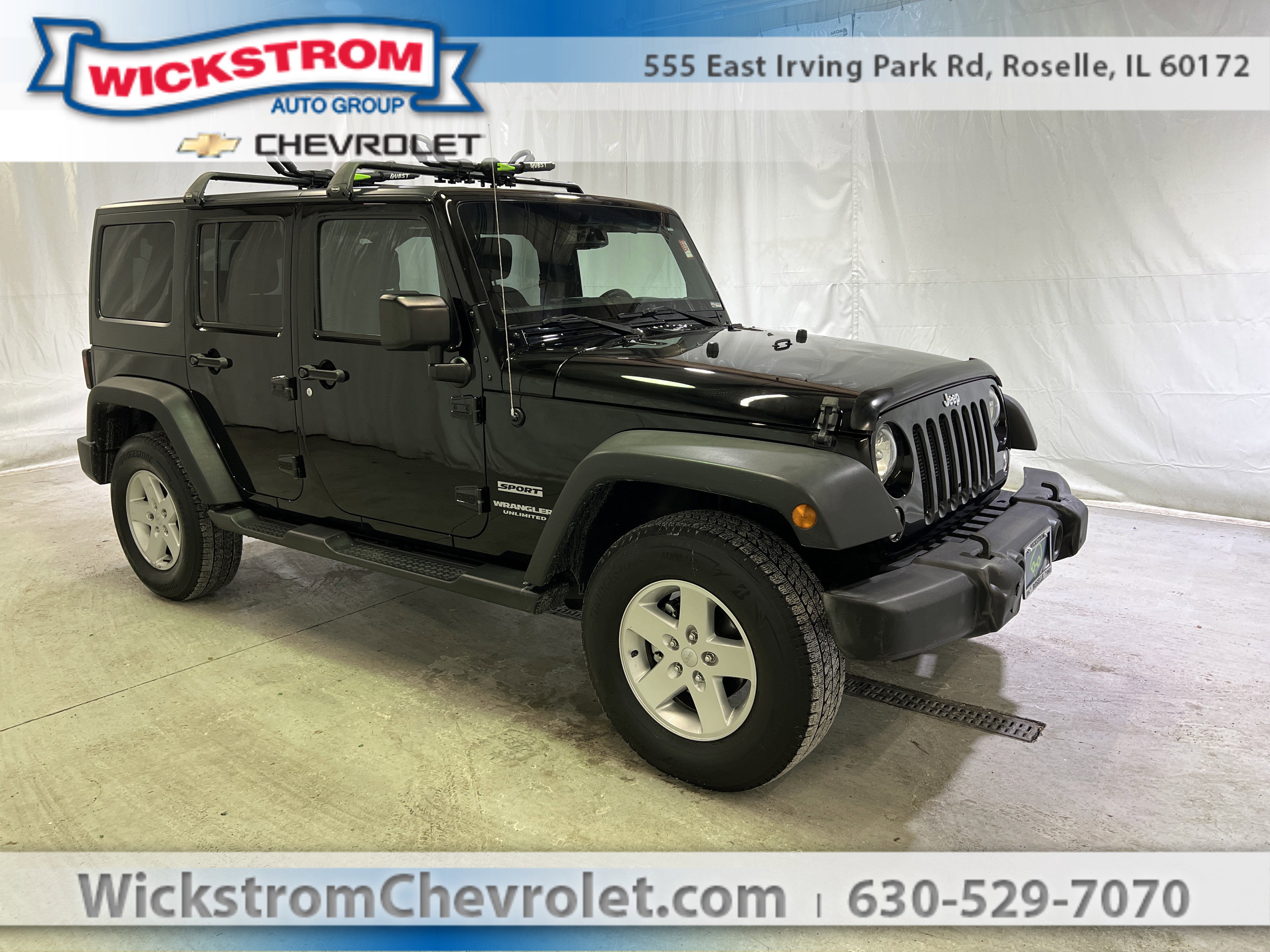 Used 2017 Jeep Wrangler Unlimited Sport w/ Quick Order Package 24S image 1