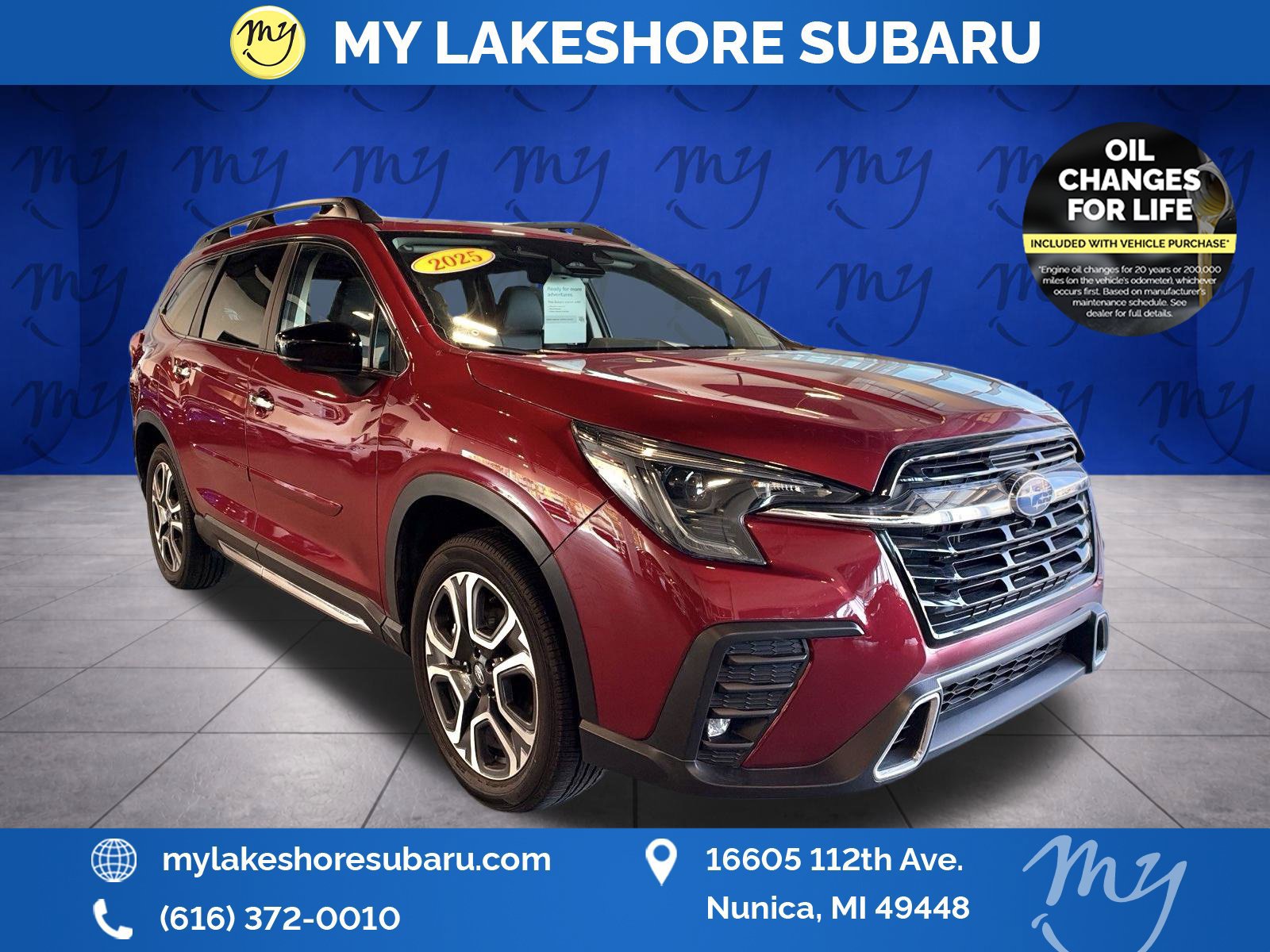 Certified 2025 Subaru Ascent Touring