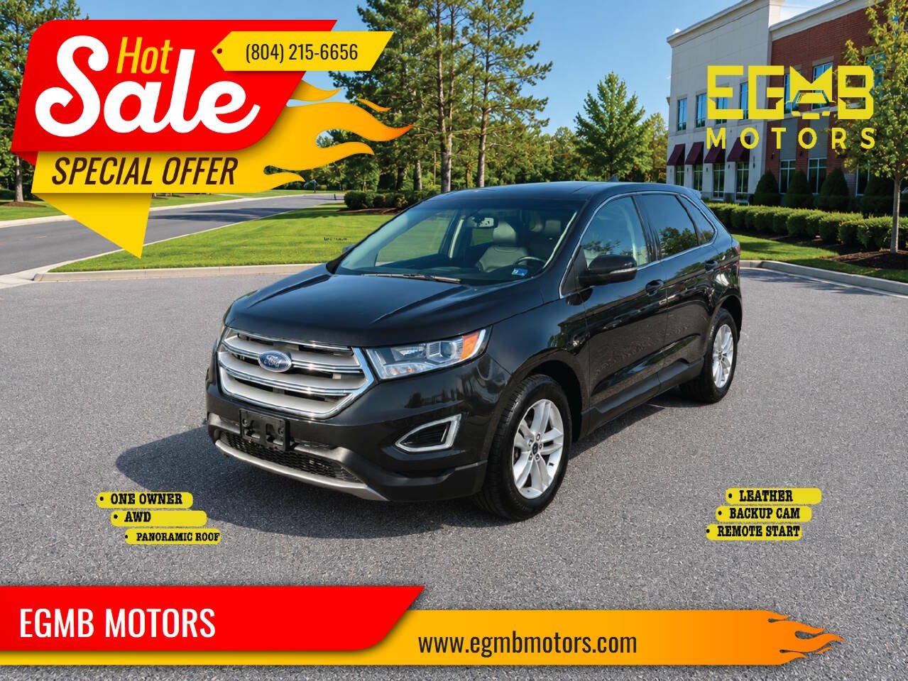 Used 2015 Ford Edge SEL w/ Equipment Group 201A