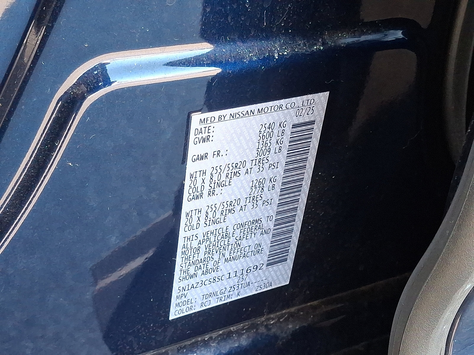 Certified 2025 Nissan Murano SL w/ Cargo Package image 29