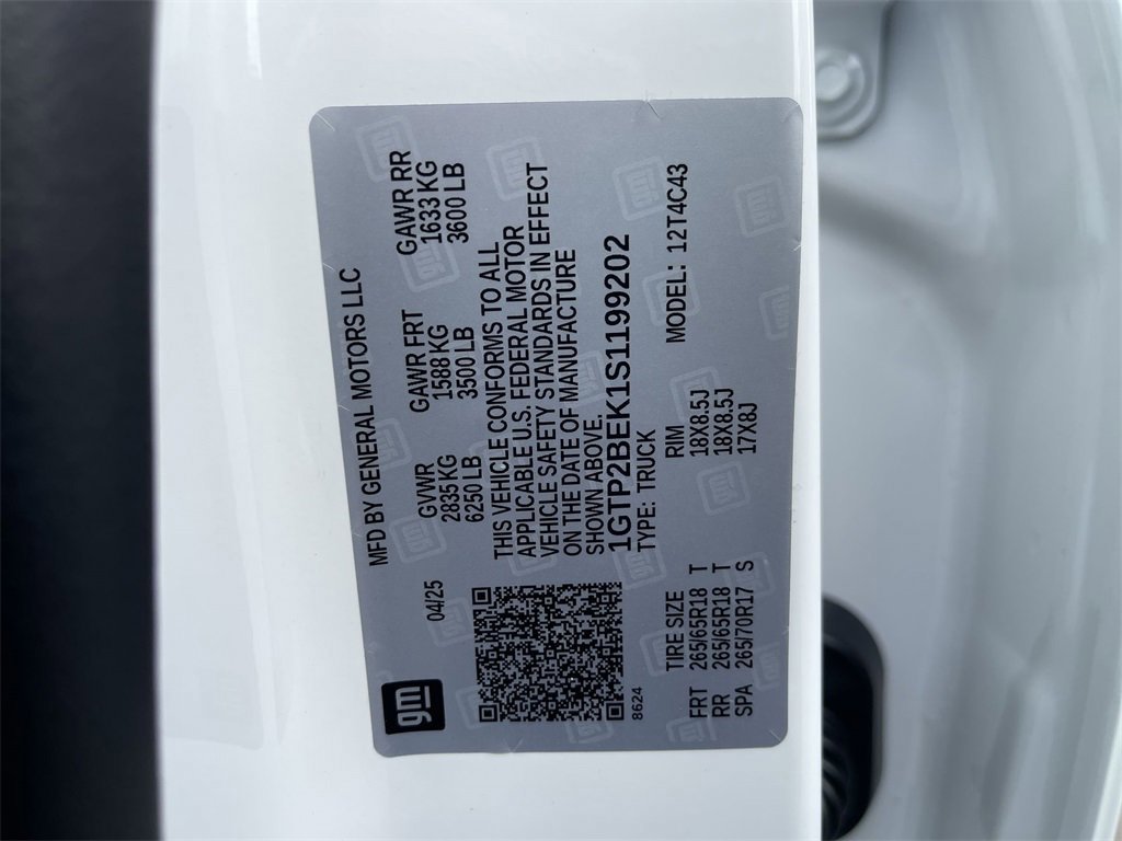 New 2025 GMC Canyon Elevation w/ Convenience Package image 33