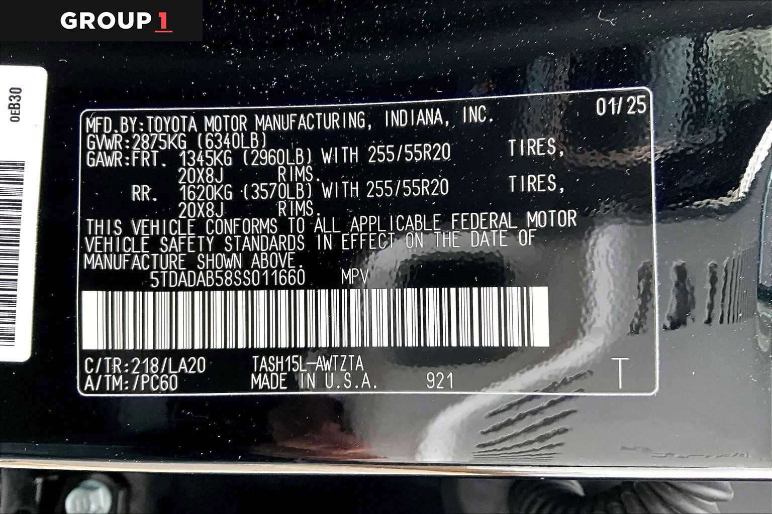 Certified 2025 Toyota Grand Highlander AWD Hybrid image 36