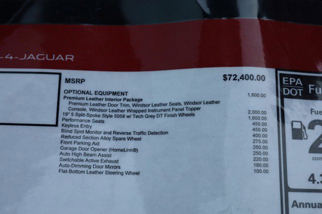 Used 2018 Jaguar F-TYPE Convertible image 39