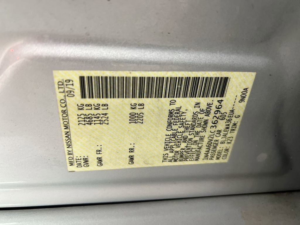Used 2020 Nissan Maxima 3.5 SL w/ Floor Mat Group FWD image 28