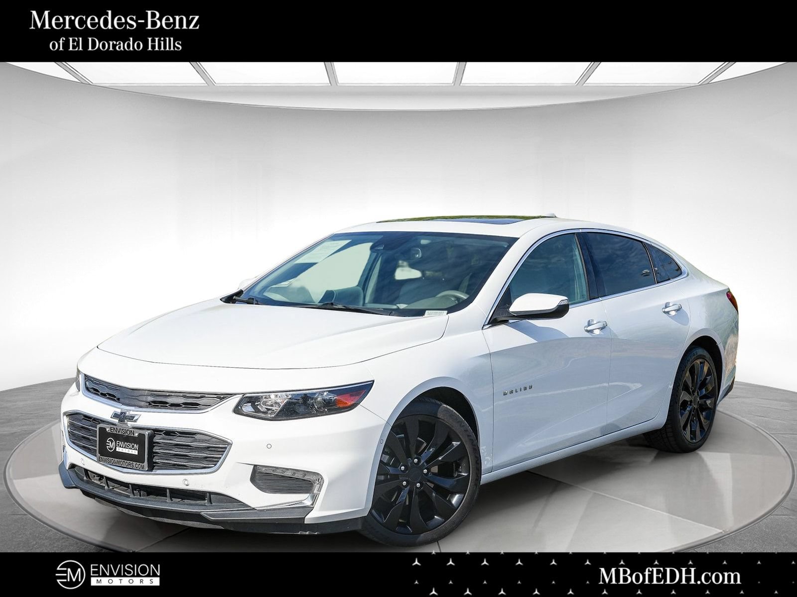 Used 2018 Chevrolet Malibu Premier w/ Premier Sun and Wheel Package FWD 360° Tour