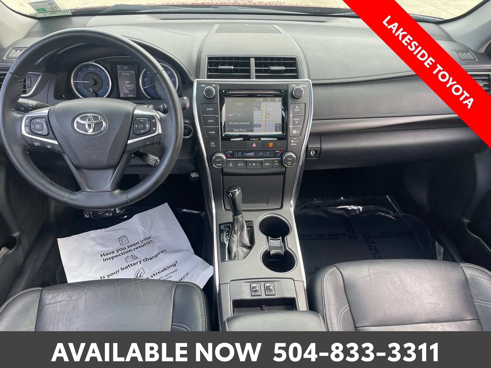 Used 2017 Toyota Camry XLE w/ Moonroof Package FWD image 20