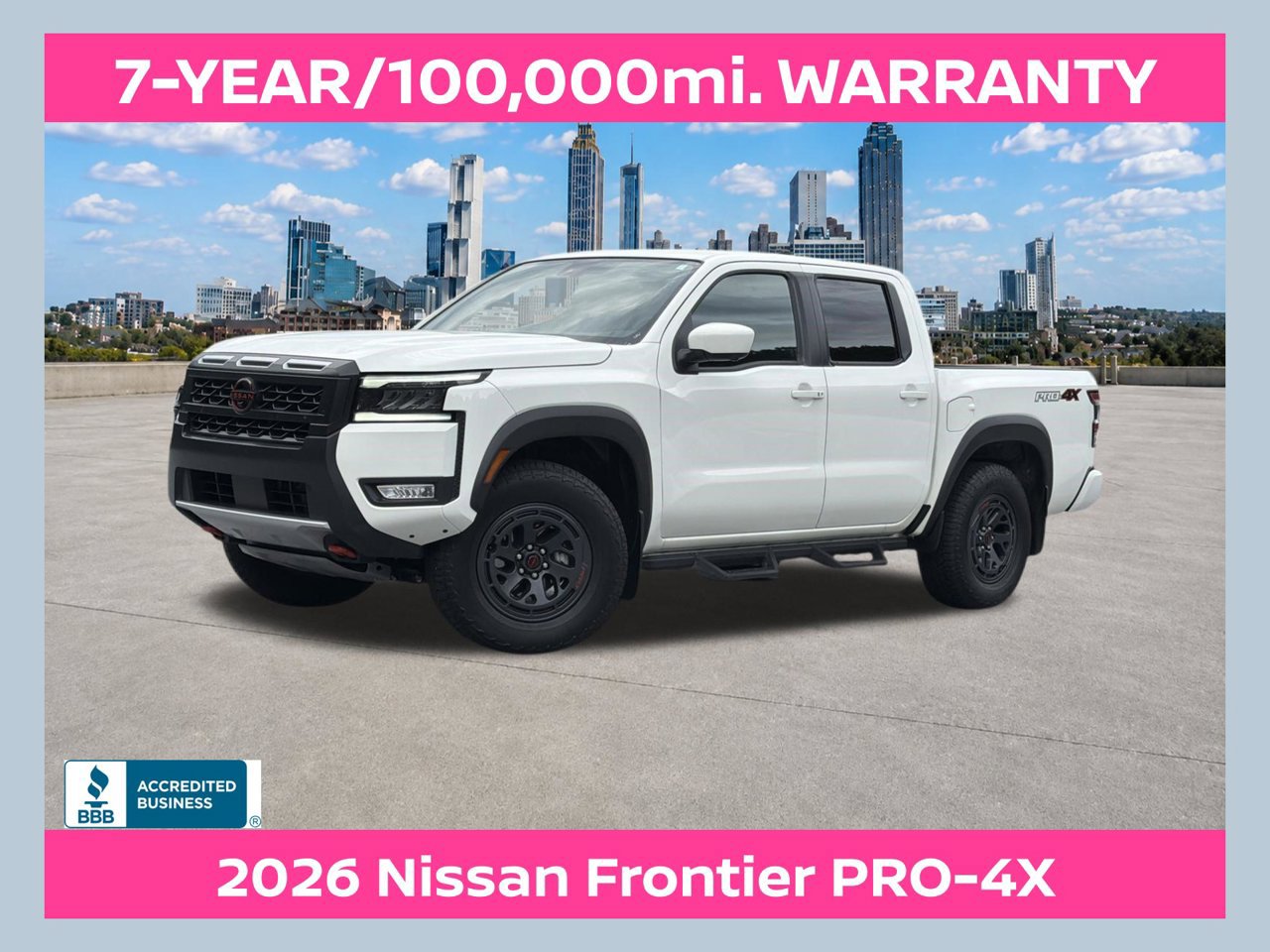 Certified 2026 Nissan Frontier PRO-4X w/ Pro-4x Convenience Package