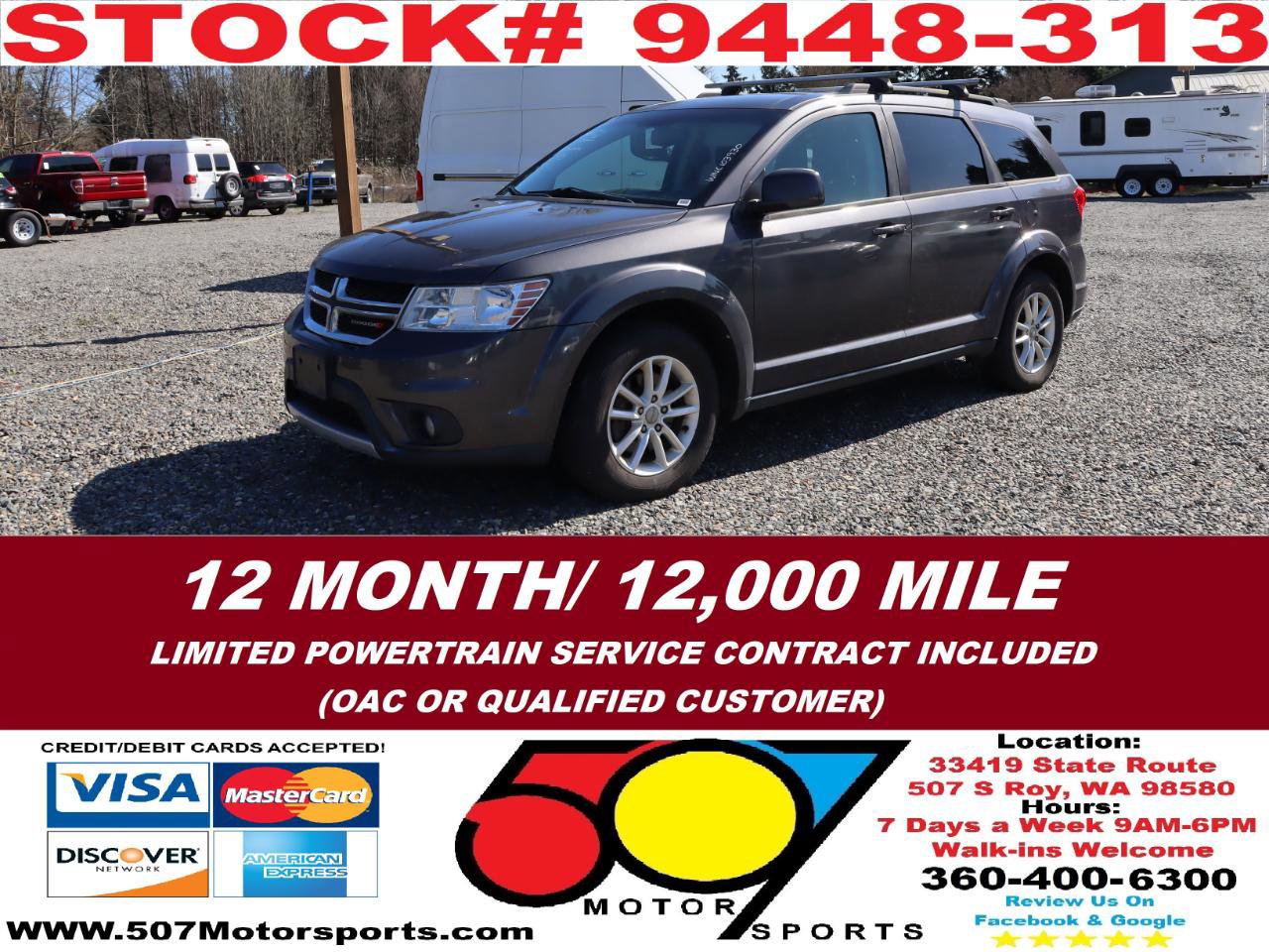 Used 2014 Dodge Journey SXT w/ Flexible Seating Group image 2