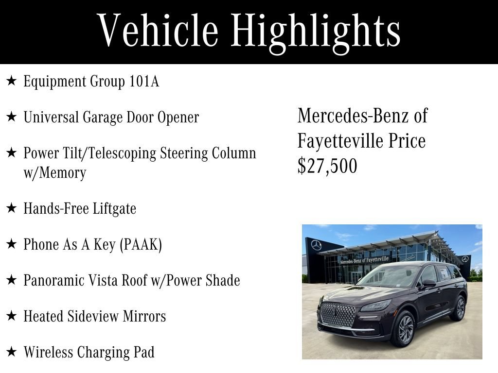 Used 2023 Lincoln Corsair AWD w/ Equipment Group 101A image 6