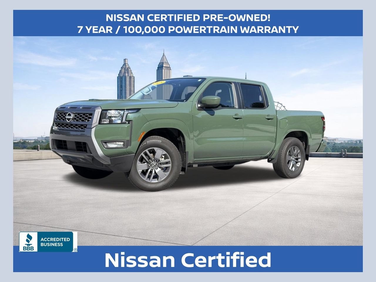 Certified 2025 Nissan Frontier SV w/ SV Convenience Package