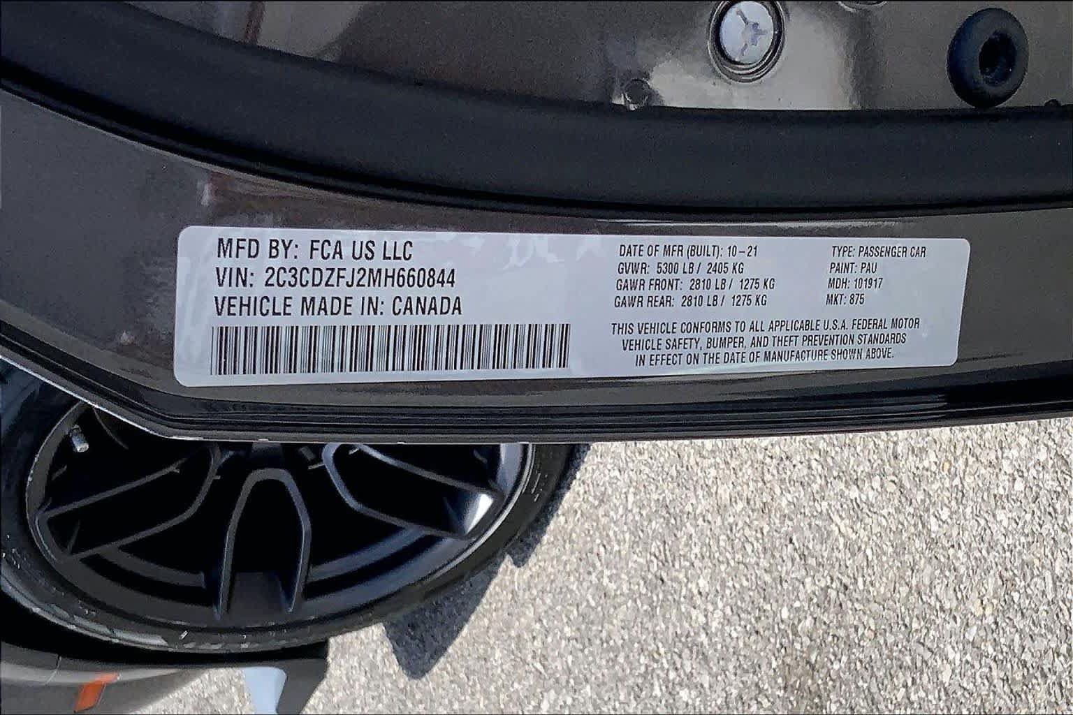 Used 2021 Dodge Challenger R/T Scat Pack RWD image 32