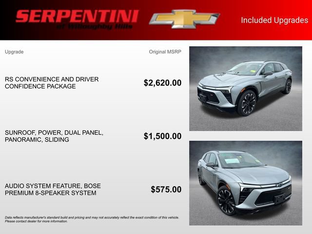 New 2024 Chevrolet Blazer EV RS RWD image 39