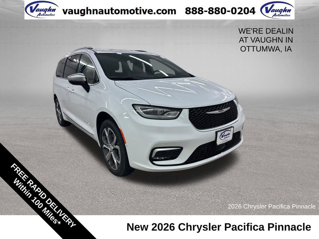 New 2026 Chrysler Pacifica Pinnacle w/ Trailer Tow Group AWD/4WD image 1