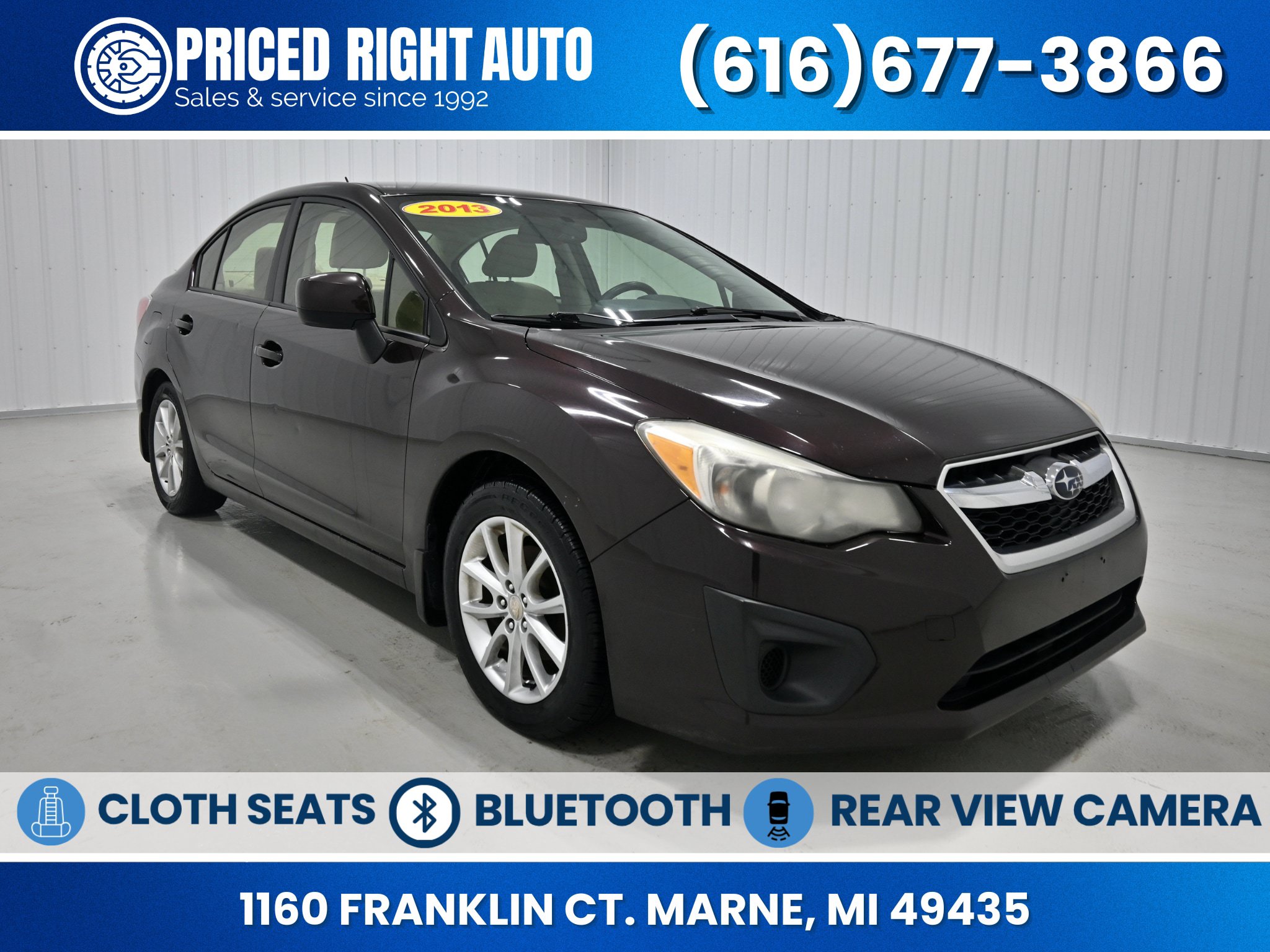 Used 2013 Subaru Impreza 2.0i Premium w/ All-Weather Pkg