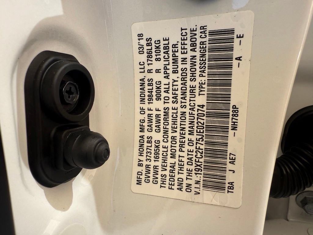 Used 2018 Honda Civic EX image 32
