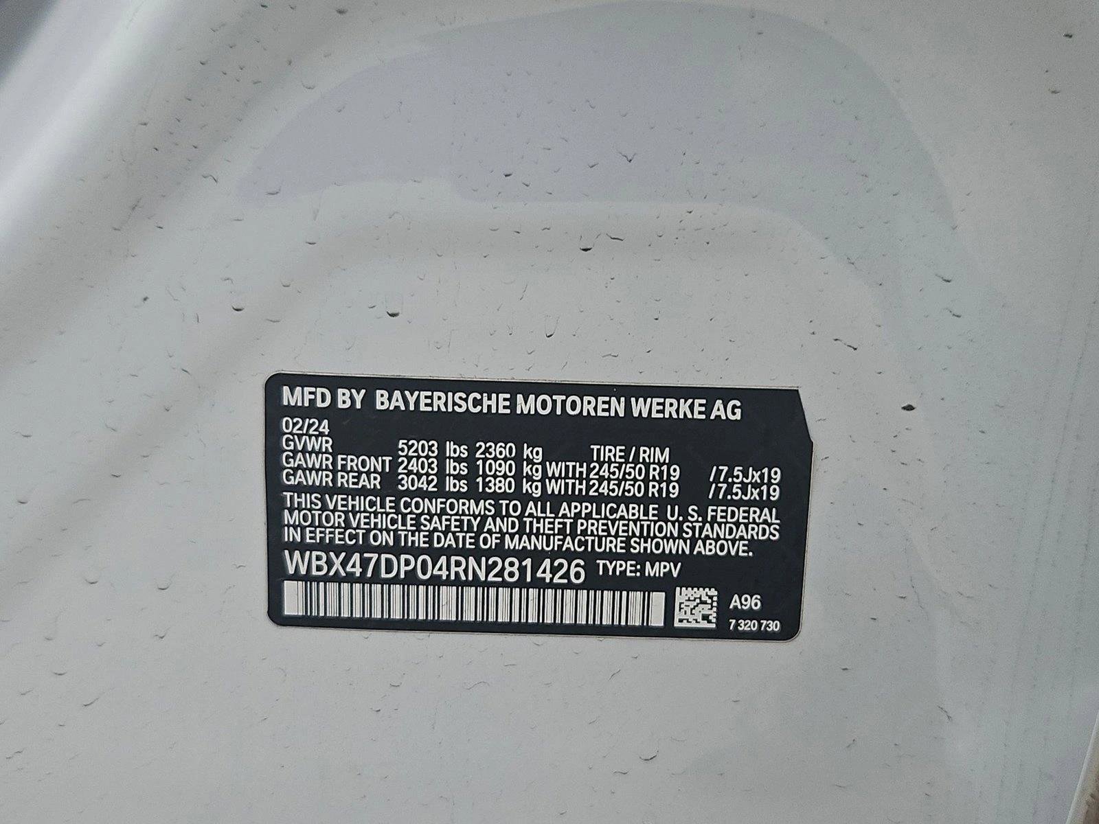 Used 2024 BMW X3 sDrive30i w/ Convenience Package w/ZPA RWD image 23
