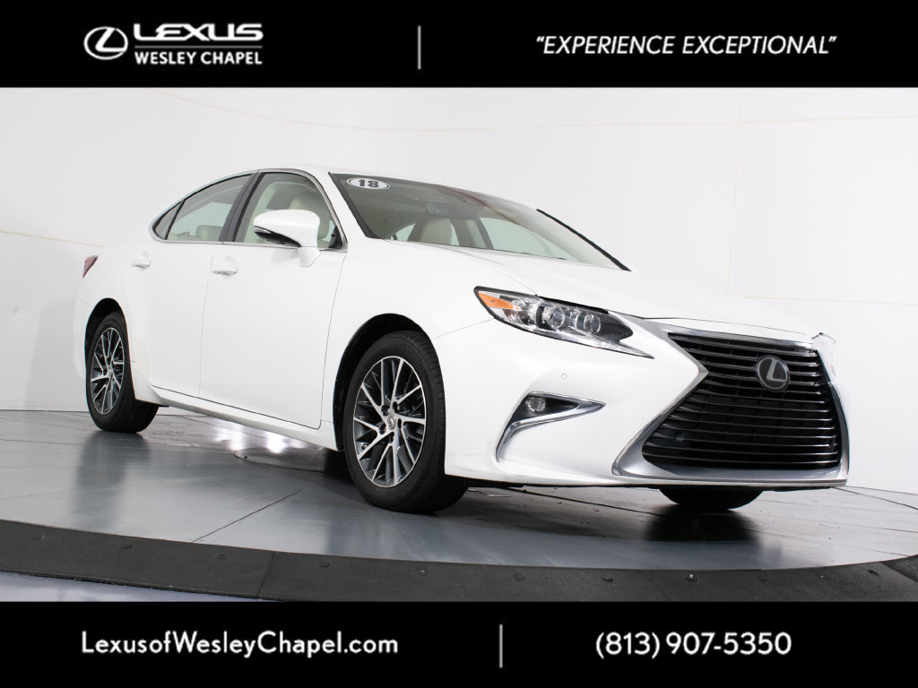 Used 2018 Lexus ES 350 w/ Luxury Package w/Wood Trim