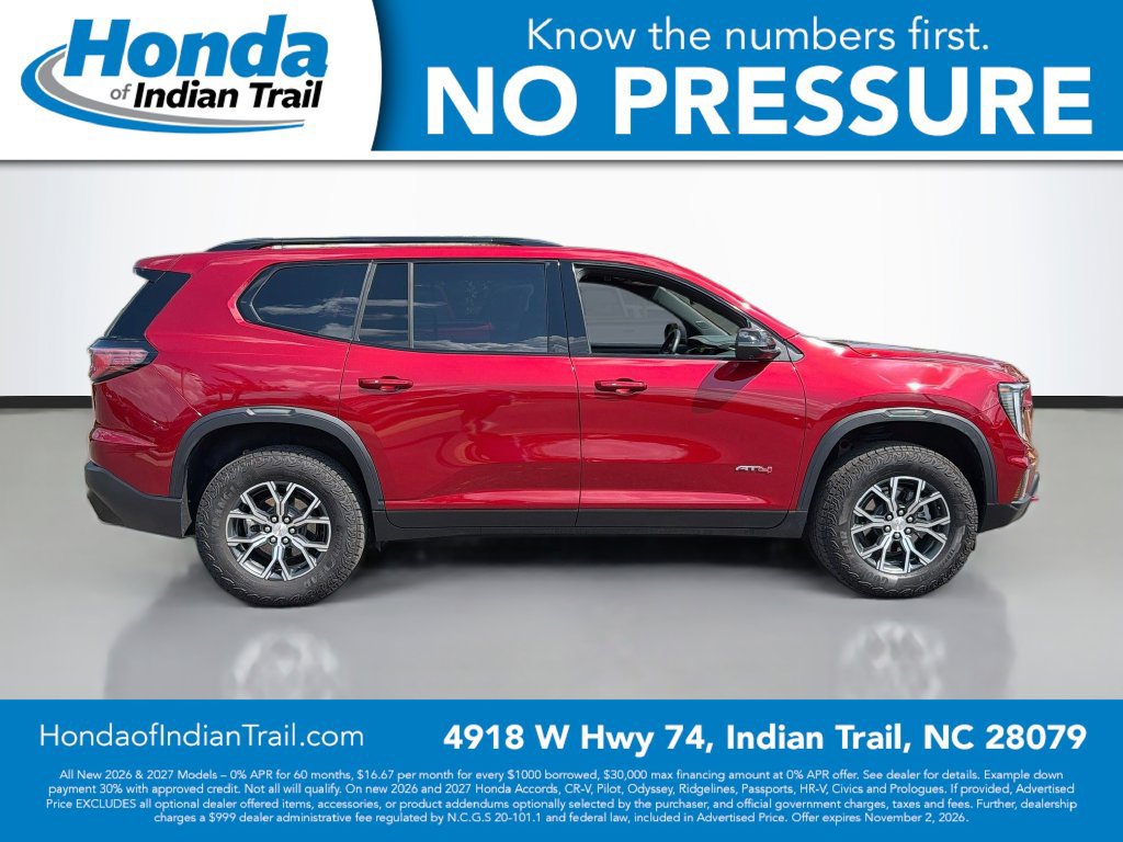 Used 2025 GMC Acadia AT4 AWD/4WD image 4