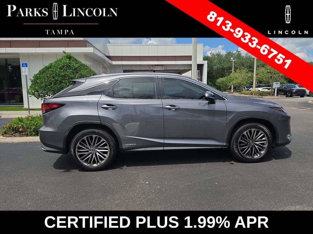 Used 2020 Lexus RX 450h AWD w/ Luxury Package image 3