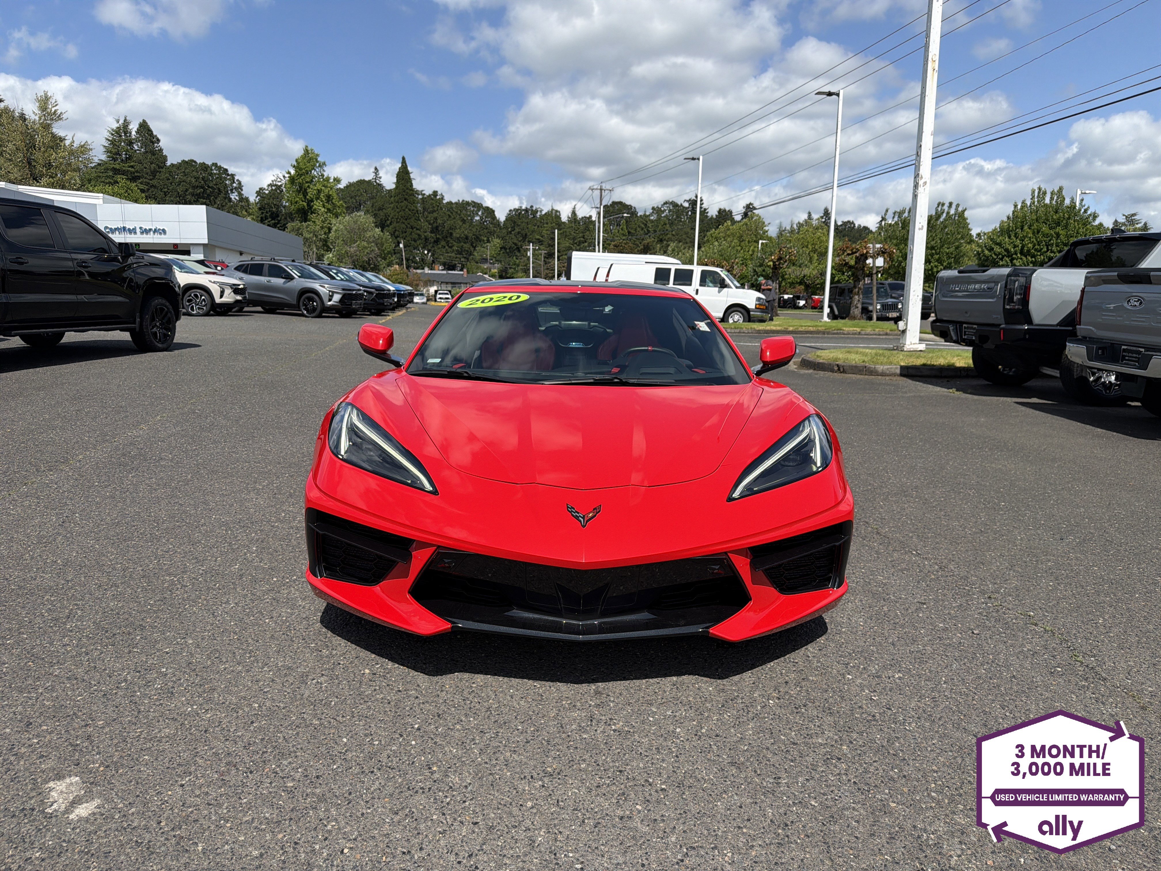 Used 2020 Chevrolet Corvette Stingray Preferred Cpe w/ 2LT Preferred Equipment Group RWD image 9