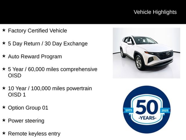 Certified 2024 Hyundai Tucson SE image 5