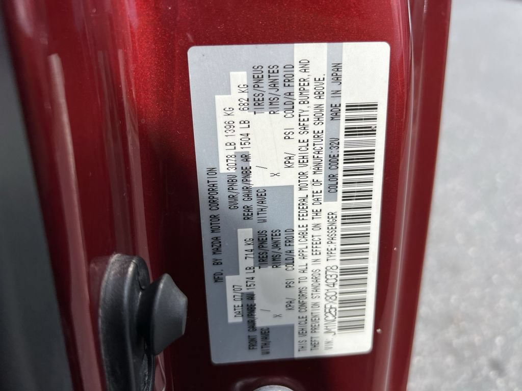 Used 2008 MAZDA MX-5 Miata Touring RWD image 24