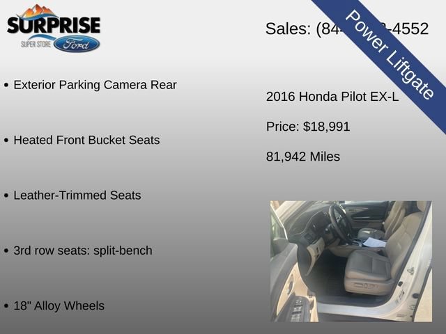 Used 2016 Honda Pilot EX-L image 10