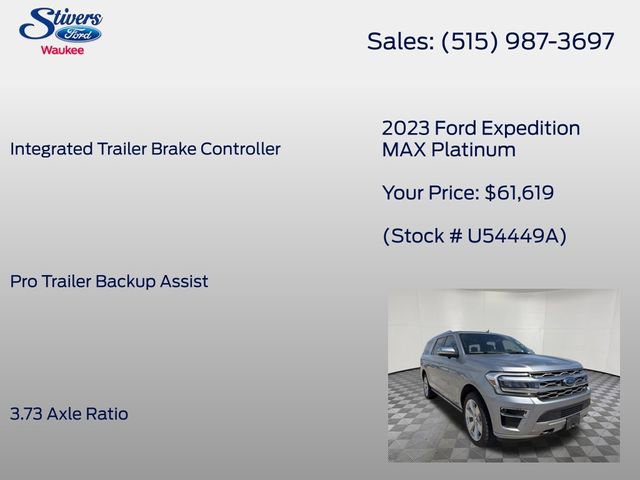 Used 2023 Ford Expedition Max Platinum AWD/4WD image 28