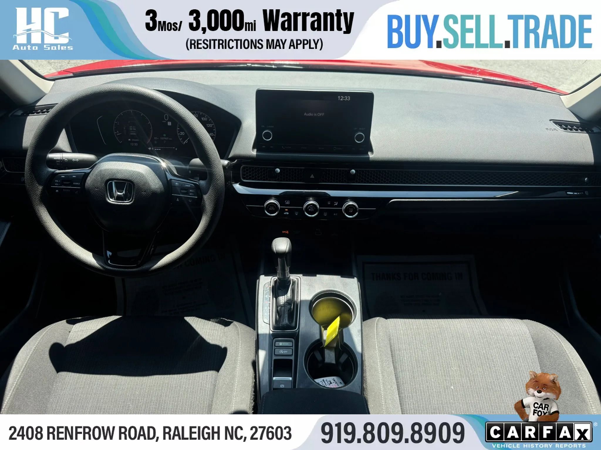 Used 2022 Honda Civic LX image 21