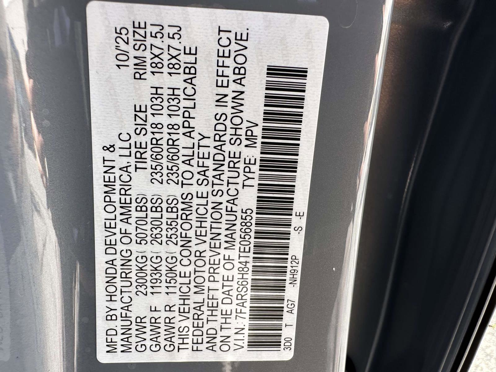 New 2026 Honda CR-V Sport-L image 30