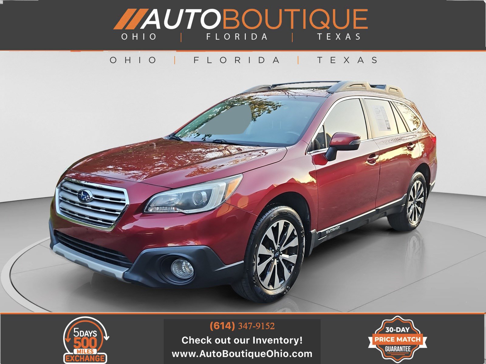 Used 2016 Subaru Outback 2.5i Limited