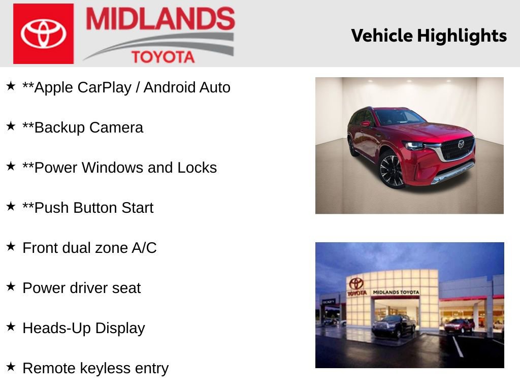 Used 2025 MAZDA CX-90 3.3 Turbo S w/ Premium Package image 2