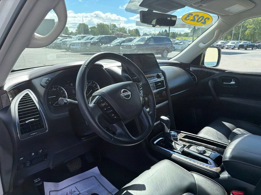 Used 2023 Nissan Armada Platinum w/ Captain's Chairs Package AWD/4WD image 10