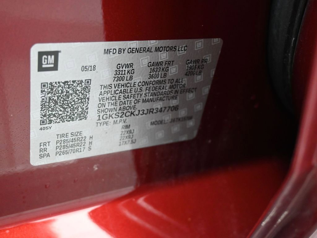 Used 2018 GMC Yukon Denali w/ Open Road Package image 18