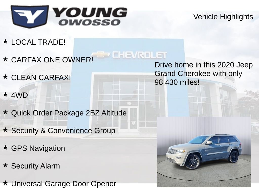 Used 2020 Jeep Grand Cherokee Altitude image 7