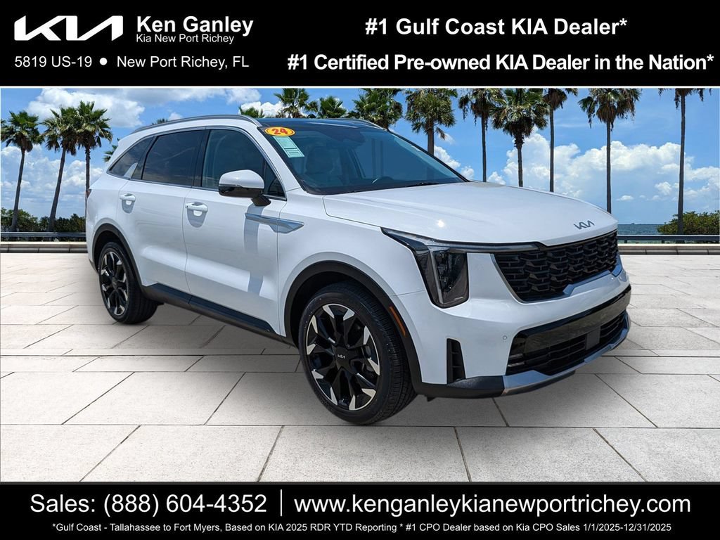 Certified 2024 Kia Sorento EX w/ Panoramic Sunroof Package FWD image 1