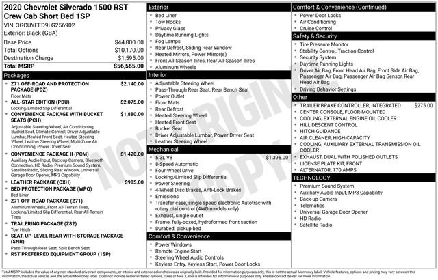 Used 2020 Chevrolet Silverado 1500 RST AWD/4WD image 6